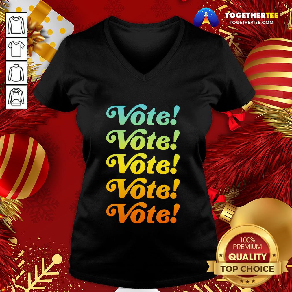 Top Vote Vote Vote 2020 Shirt - Image 2