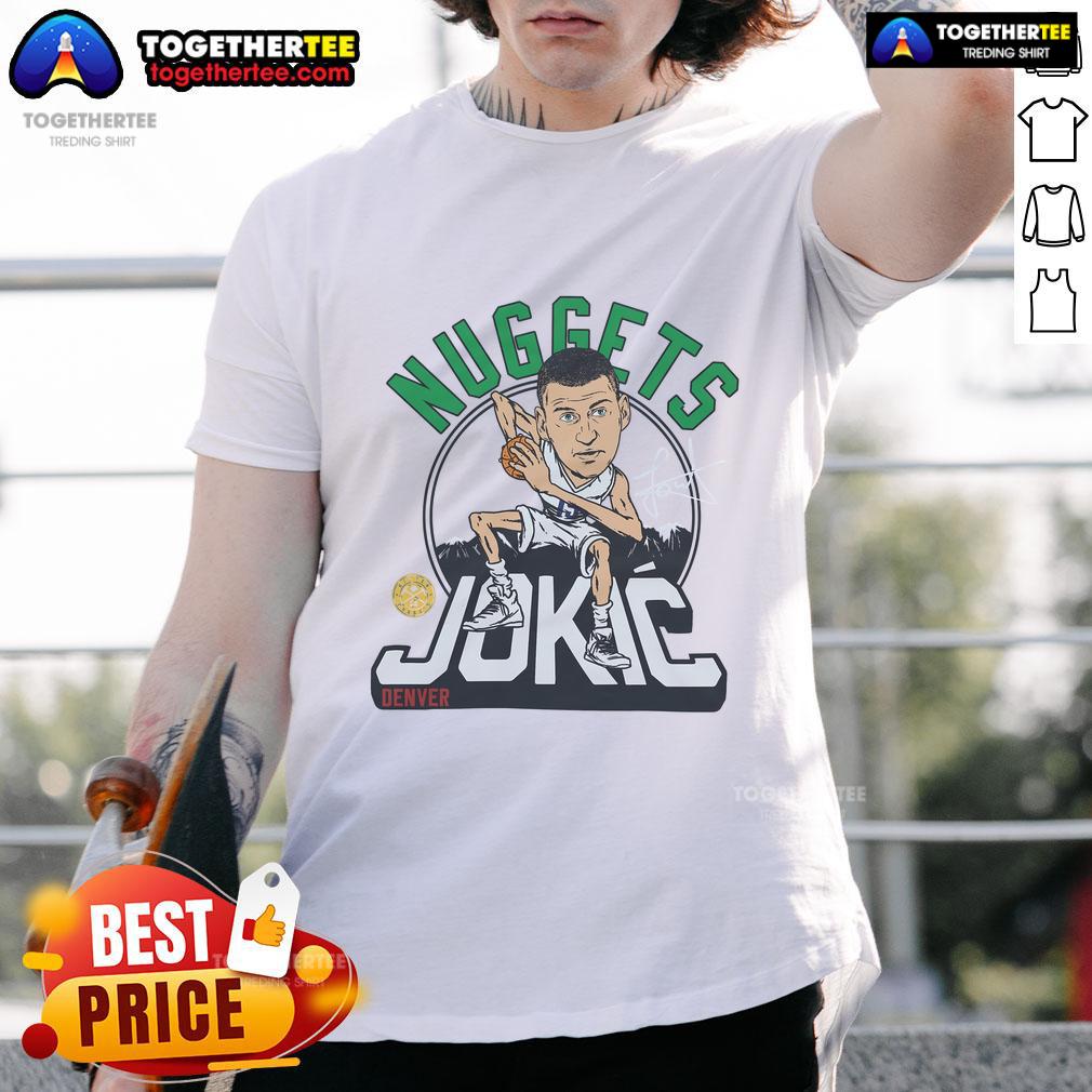 Official Nuggets Nikola Jokic Signature T-Shirt