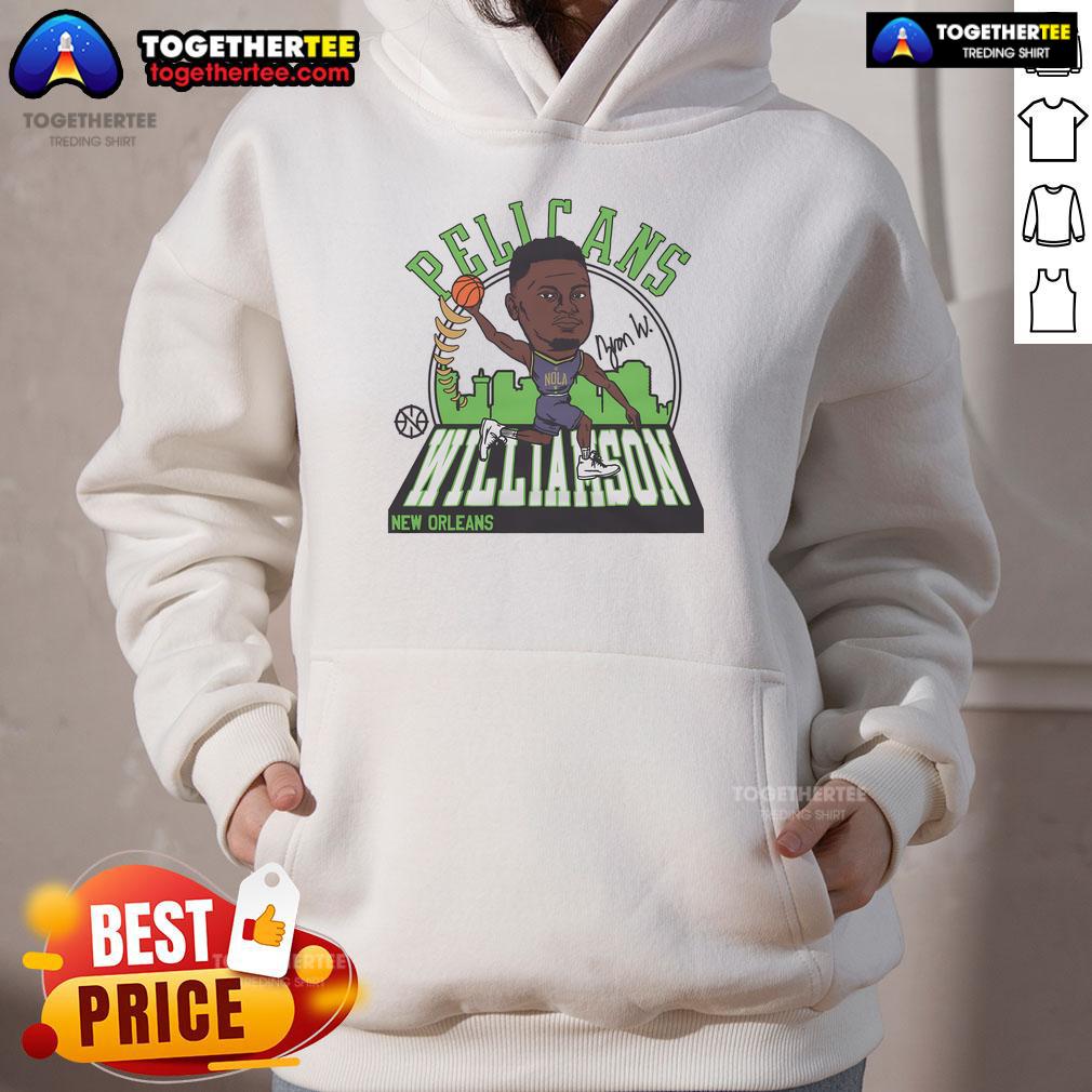Official Pelicans Zion Williamson Signature T-Shirt - Image 2