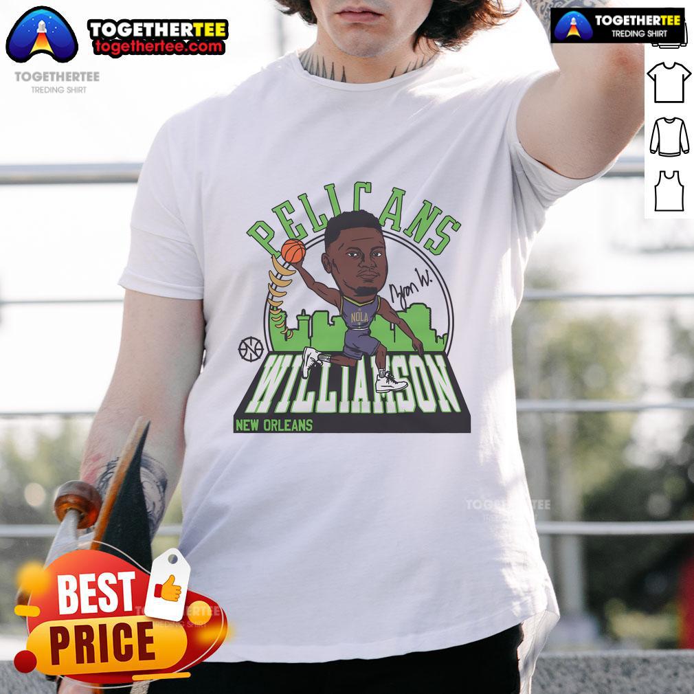 Official Pelicans Zion Williamson Signature T-Shirt