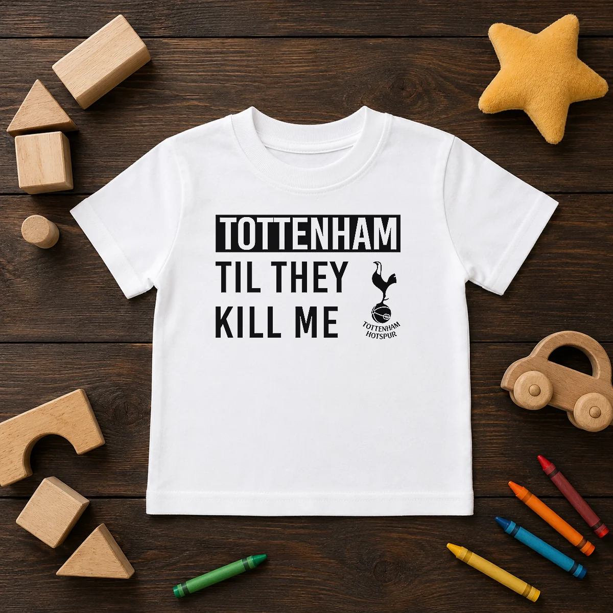 Top Tottenham Til They Kill Me Shirt - Image 9