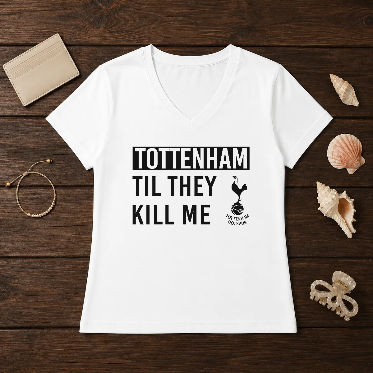 Top Tottenham Til They Kill Me Shirt - Image 2