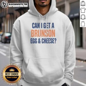 Alternative view of Hot Can I Get A Brunson Egg Cheese Shirt