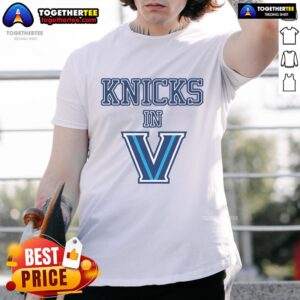 Pretty New York Knicks In V T-Shirt