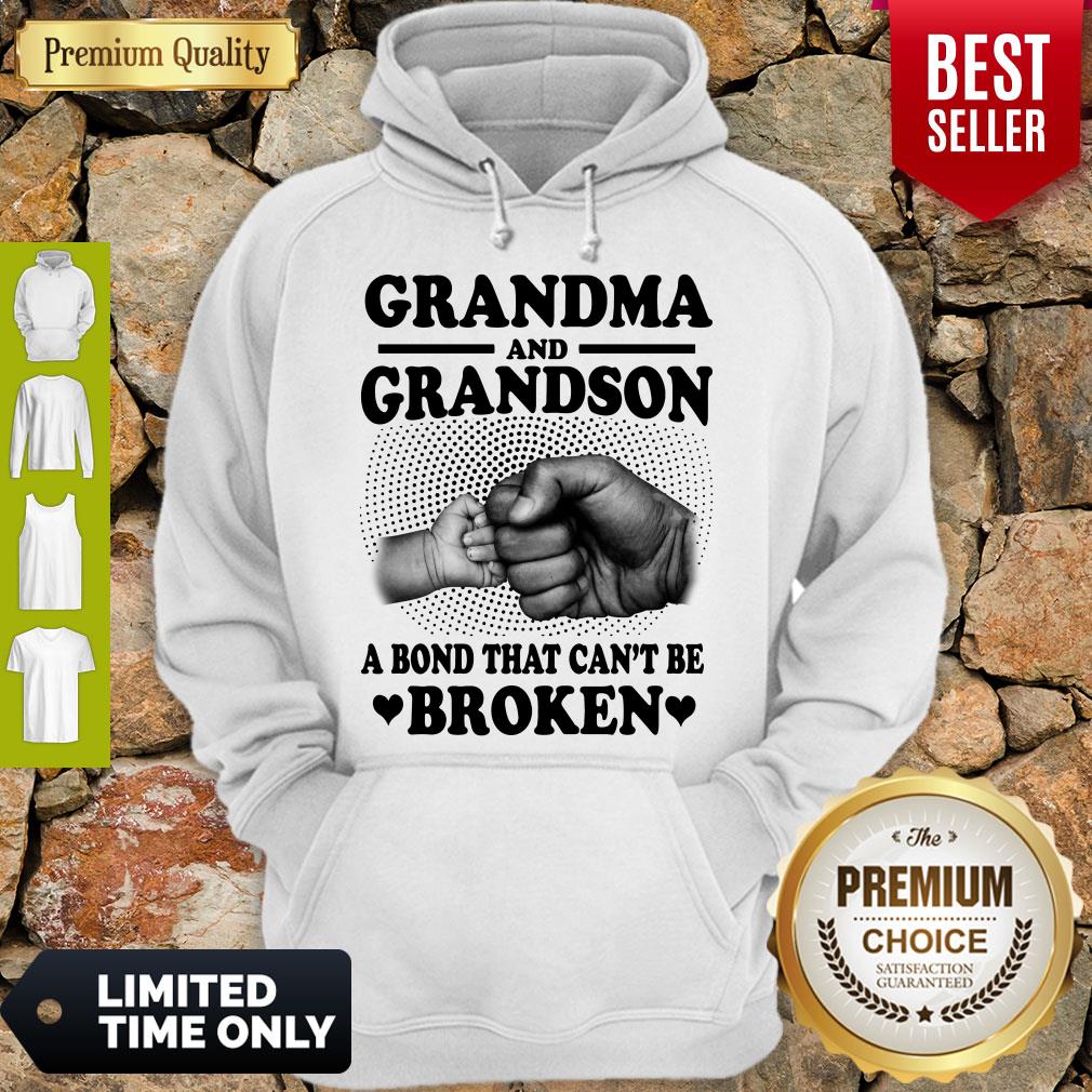 Good Grandma And Grandson A Bond That Can’t Be Broken White Version Shirt - Image 5