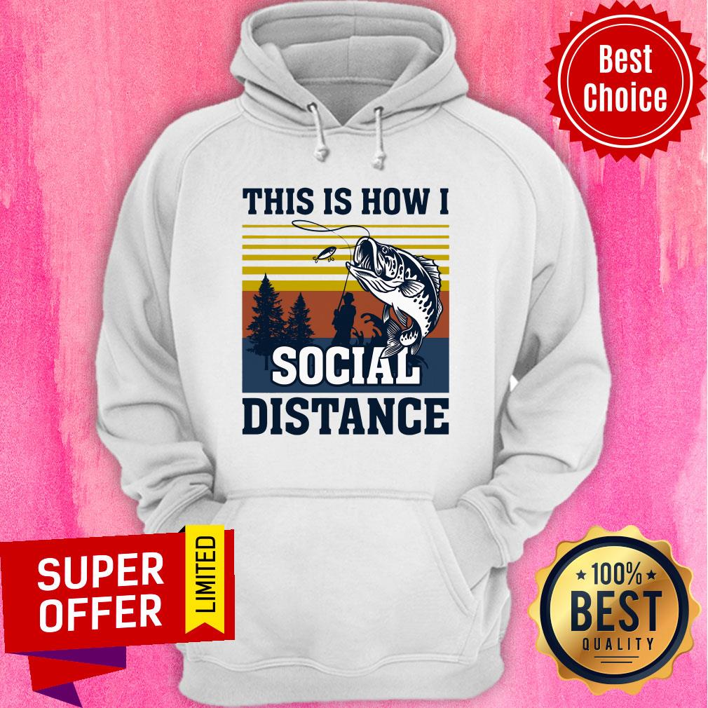Official This Is How I Social Distance Shirt - Image 5