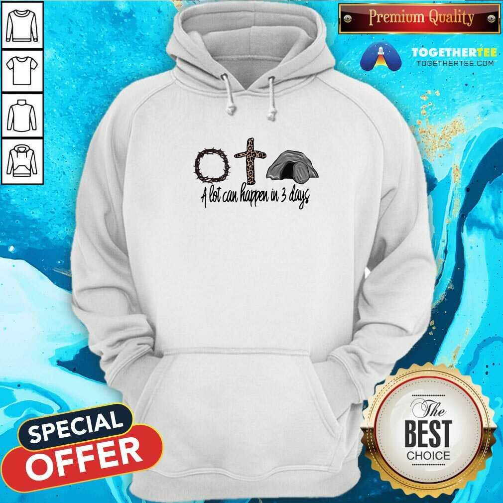 Premium A Lot Can Happen In Three Days God Leopard Shirt - Image 5