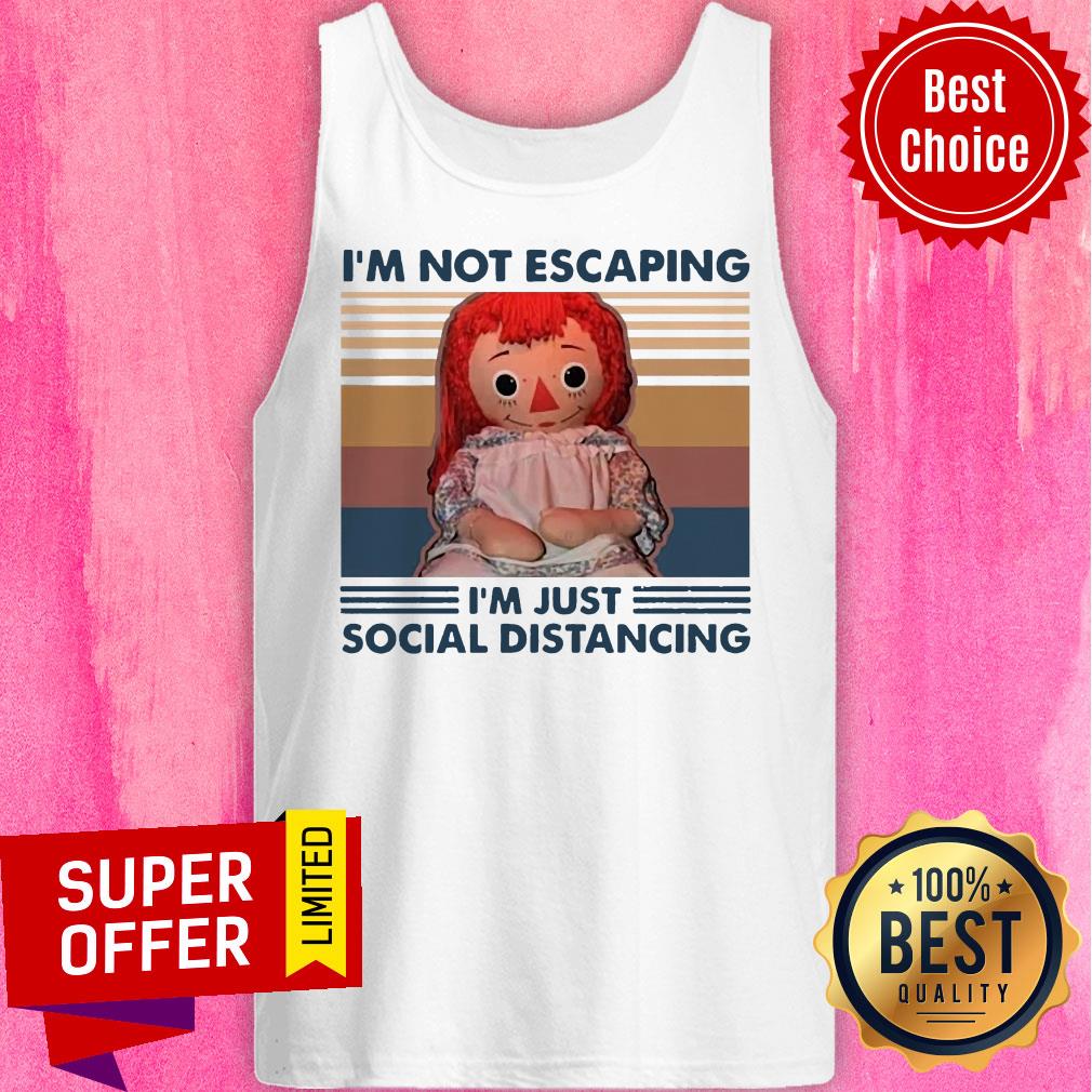 Premium I'm Not Escaping I'm Just Social Distancing Shirt - Image 5
