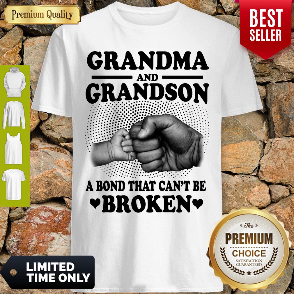 Good Grandma And Grandson A Bond That Can’t Be Broken White Version Shirt