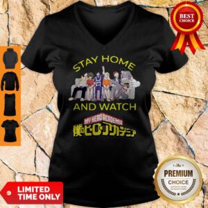 Alternative view of Official Stay Home And Watch My Hero Academia The Movie Shirt