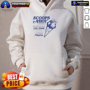 Alternative view of Nice Stranger Things Scoops Scoops Ahoy Ice Cream Parlor America's Favourite T-Shirt