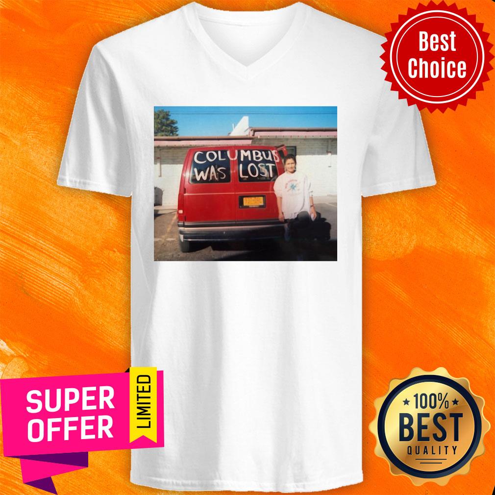 Funny Columbus Was Lost Shirt - Image 3
