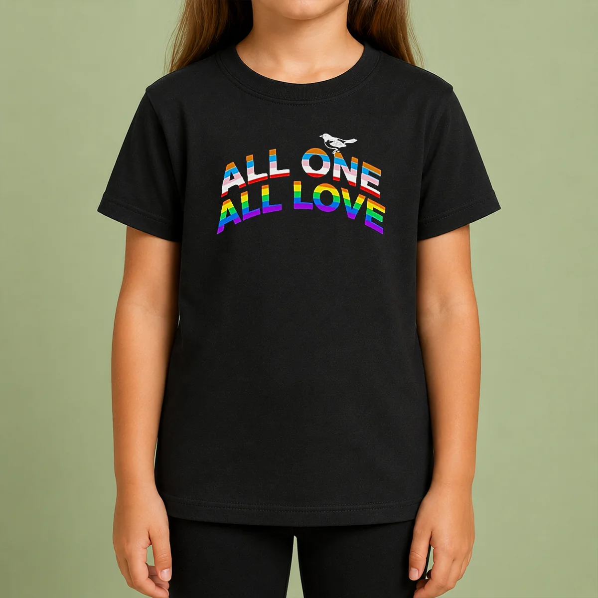 Nice All One All Love LGBTQ Shirt - Image 9