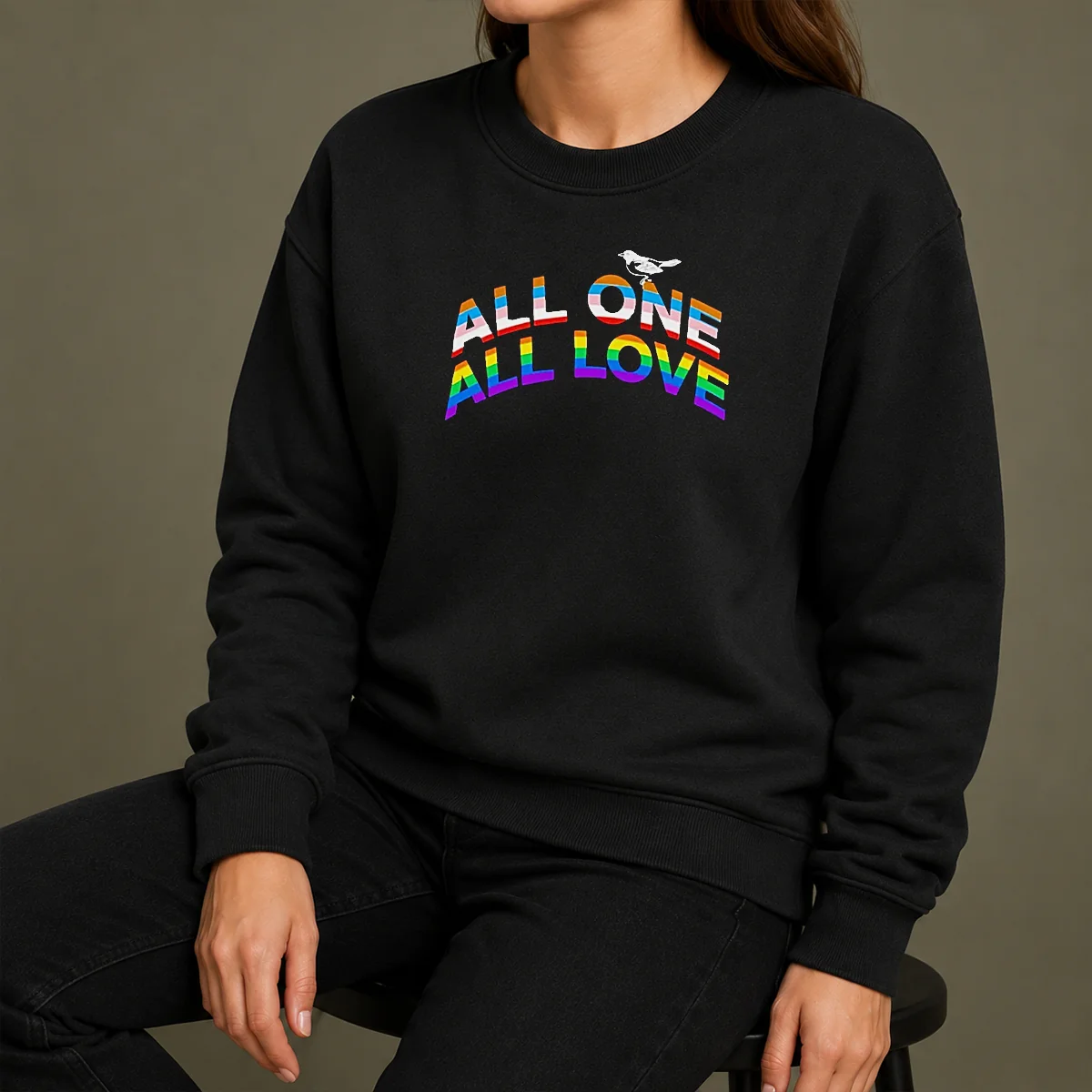 Nice All One All Love LGBTQ Shirt - Image 7