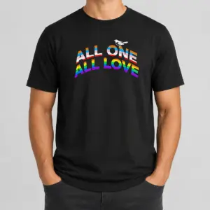 Nice All One All Love LGBTQ Shirt