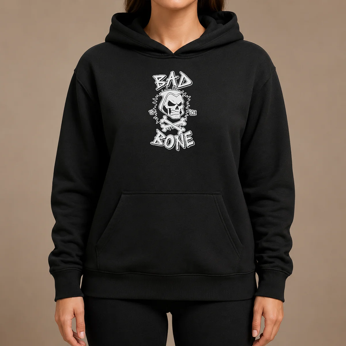 Premium Bad To The Bone Skull Skeleton Shirt - Image 5