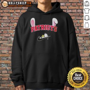 Alternative view of Official New England Patriots X Snoopy Happy Easter T-Shirt