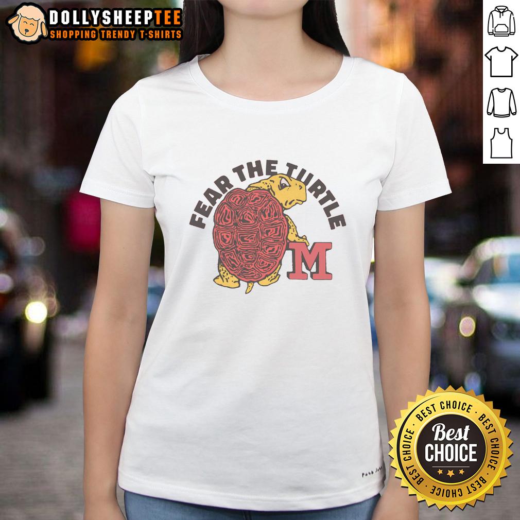 Original Fear The Turtle Maryland Vintage T-Shirt - Image 3