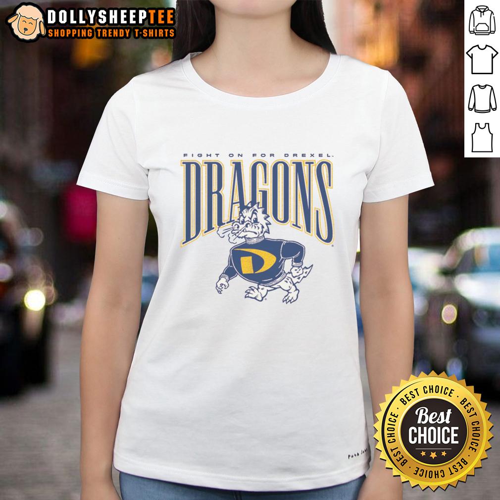 Original Fight On For Drexel Vintage T-Shirt - Image 3