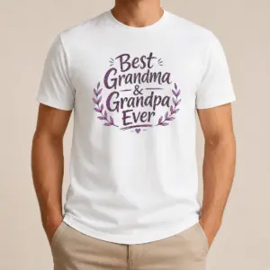 Hot Awesome Grandparents Day Best Grandma Grandpa Ever Sketch Shirt