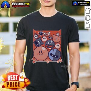 Cute Kirby Puffball Drop T-Shirt