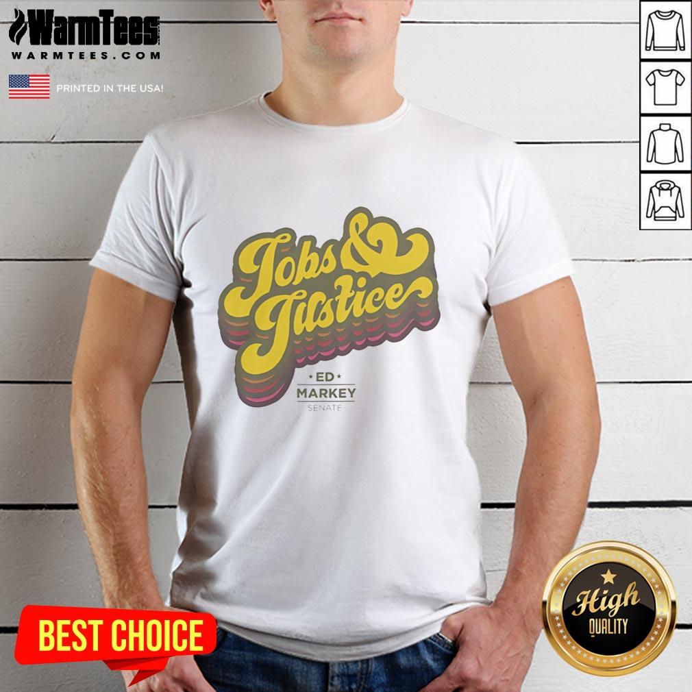 Official Jobs And Justice Logo T-Shirt