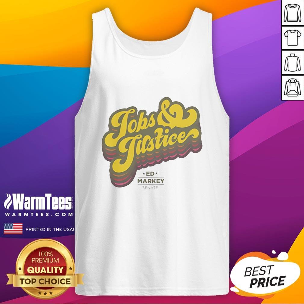 Official Jobs And Justice Logo T-Shirt - Image 4