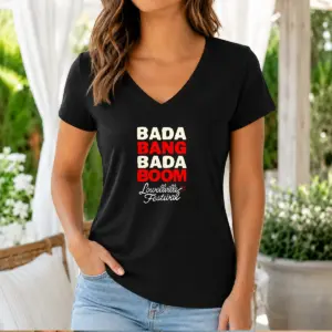 Alternative view of Funny Lowellville Festival Bada Bang Bada Boom Shirt
