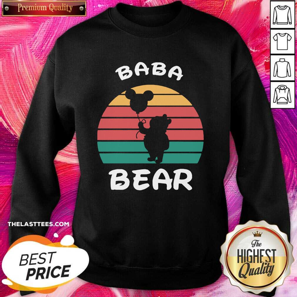 Great Baba Bear Disney Vintage Retro Shirt - Image 4
