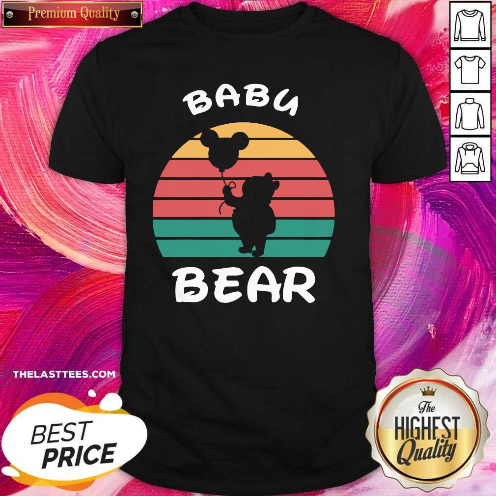 Happy Babu Bear Disney Vintage Retro Shirt