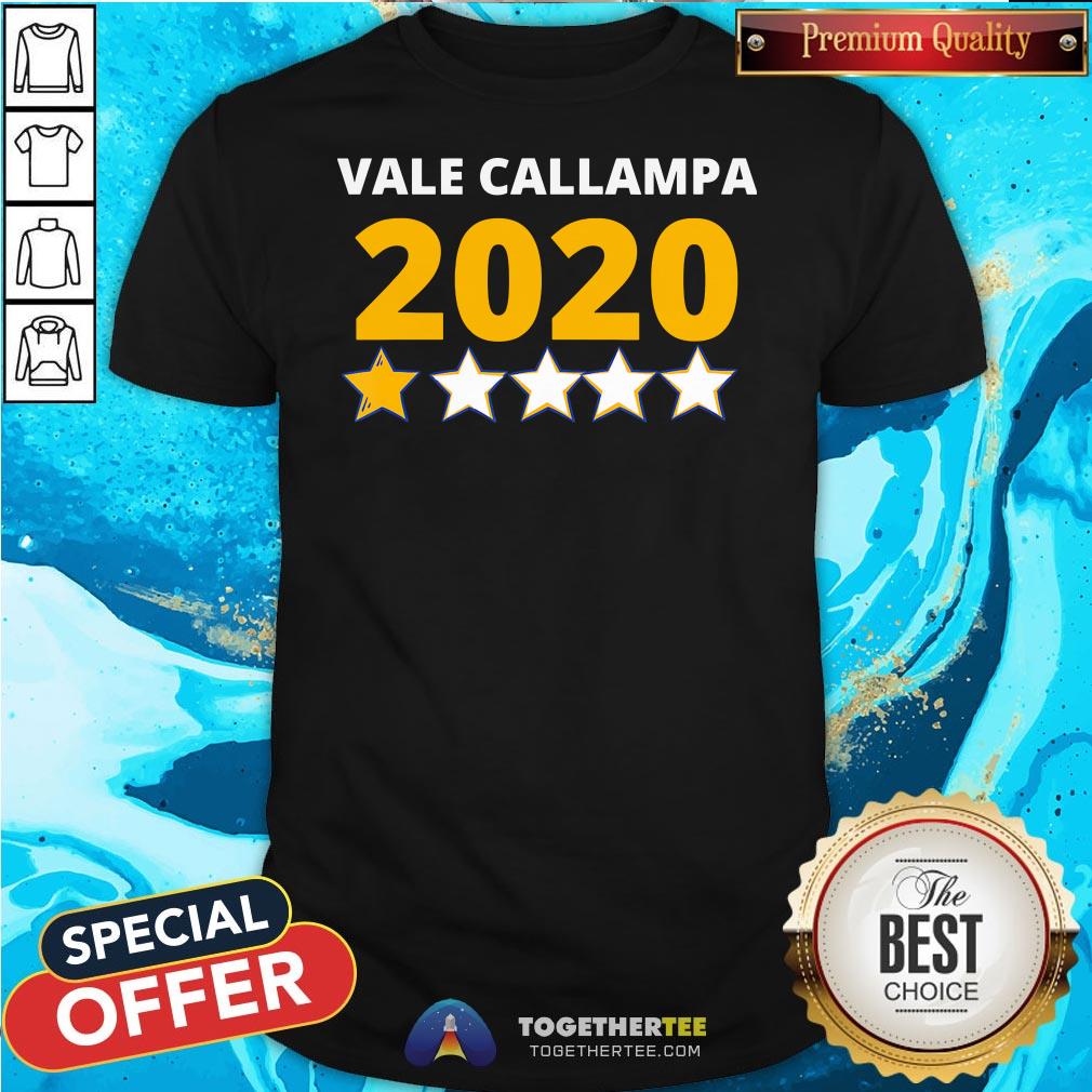 Nice 2020 Vale Callampa Muy Malo Stars Shirt