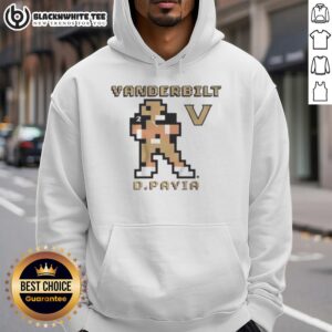 Alternative view of Good Vanderbilt Football Diego Pavia Retro Baller T-Shirt