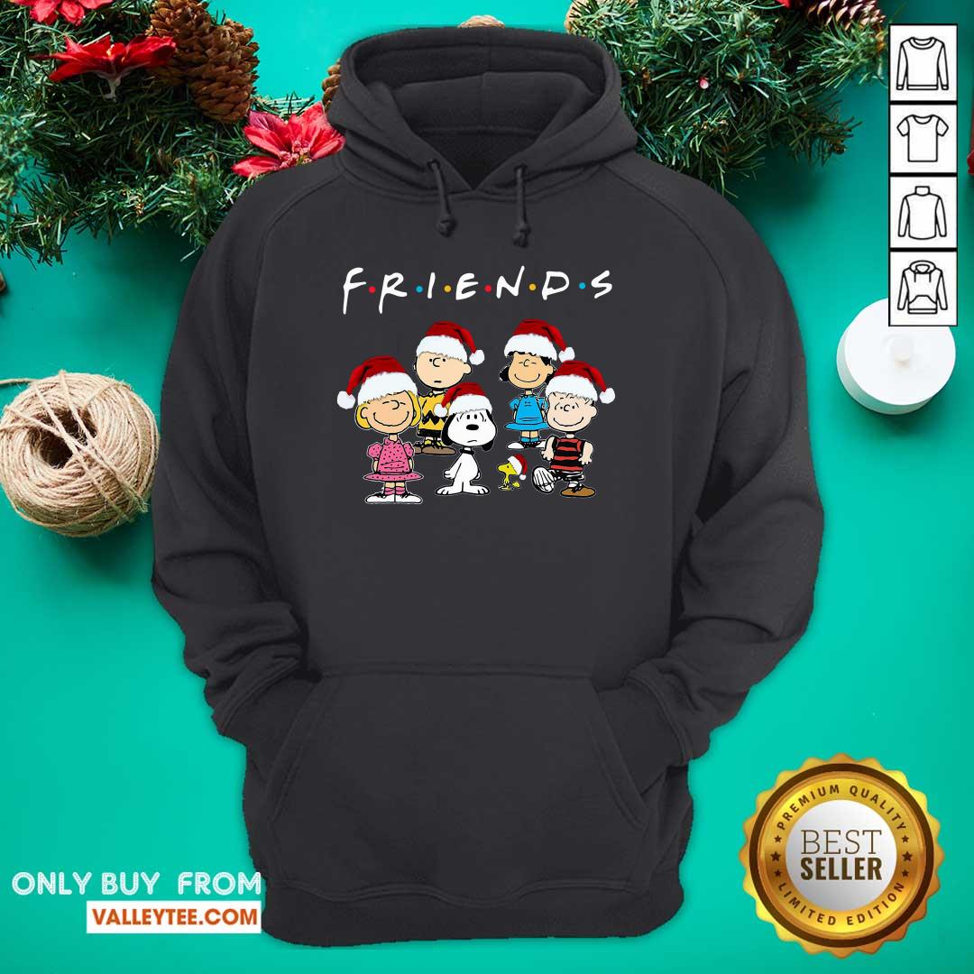 Perfect The Peanuts Hat Santa Friend Christmas Shirt - Image 3