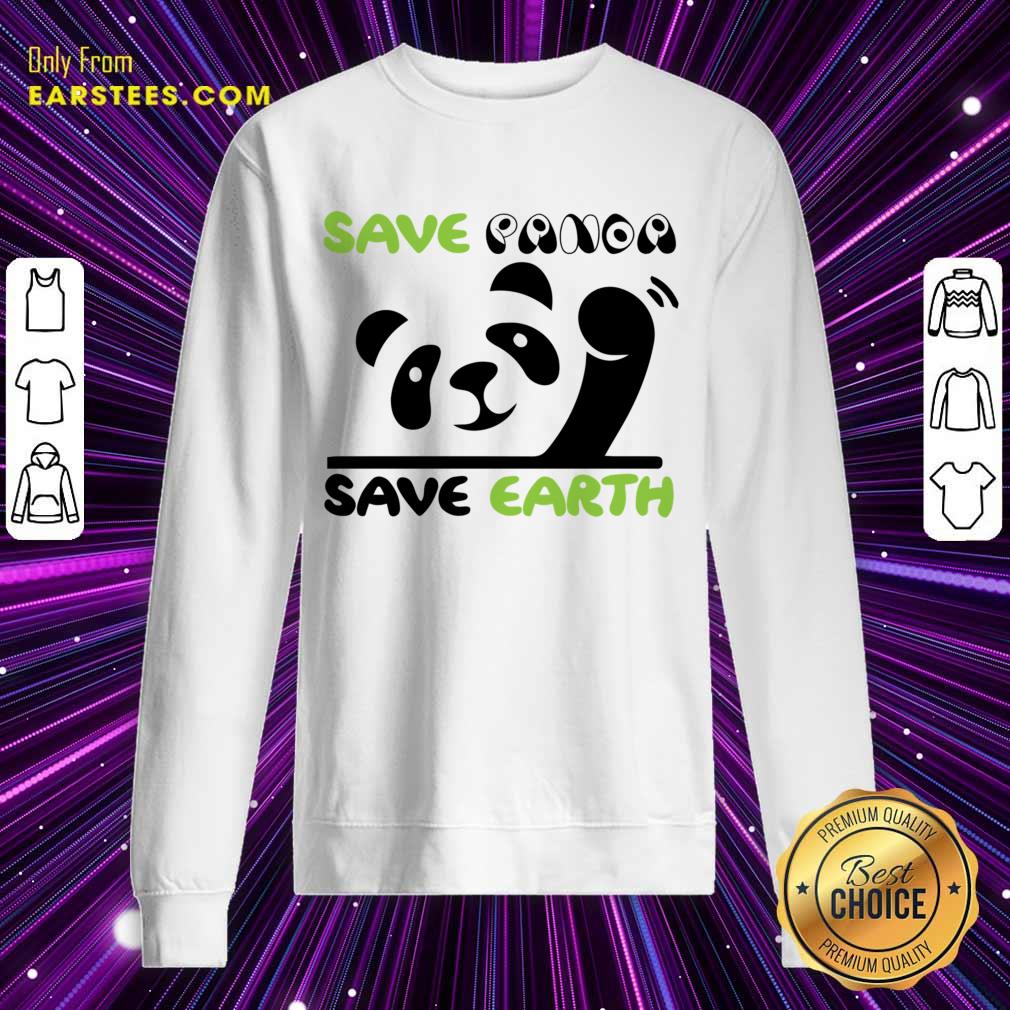 Save Panda Save Earth Shirt - Image 4