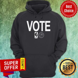 Alternative view of Nice NBA Vote National Basketball Players Association Shirt