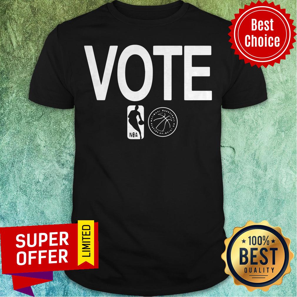 Nice NBA Vote National Basketball Players Association Shirt