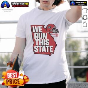 Official Georgia Football We Run This State 2025 T-Shirt