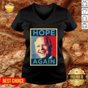 Alternative view of Beautiful Biden 2020 Hope Again Obama Style President Shirt