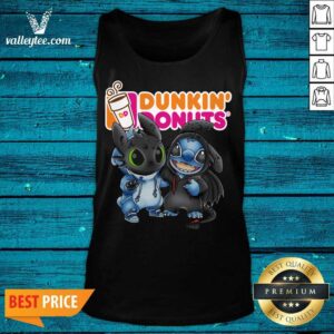 Alternative view of Good Baby Toothless And Stitch Love Dunkin’ Donuts Shirt