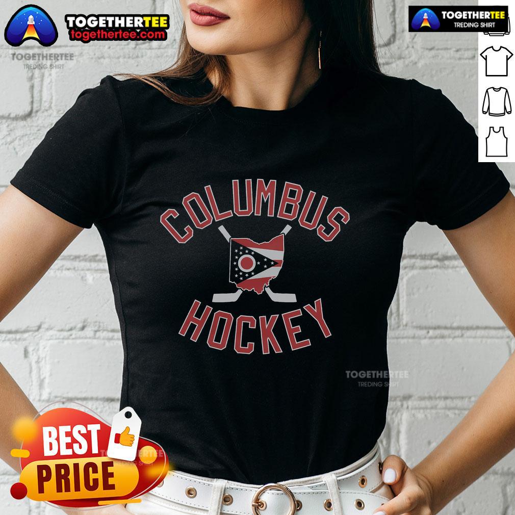 Top Columbus Ohio Hockey T-Shirt - Image 3
