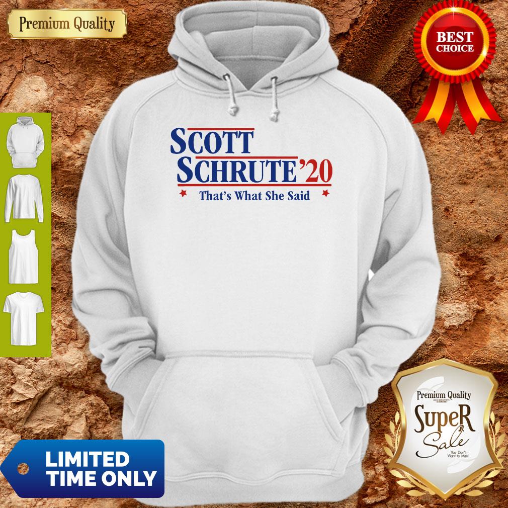 Official Scott Schrute’20 That’s What She Said Shirt - Image 3