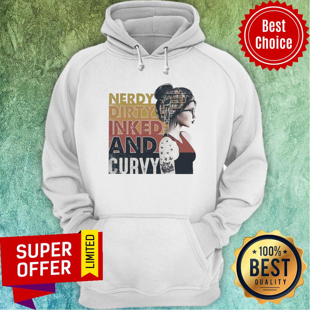 Nerdy Dirty Inked And Curvy Shirt - Image 2