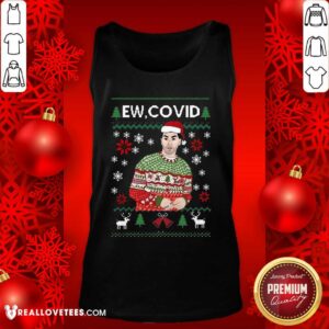 Alternative view of Great David Rose Ew Covid Ugly Christmas Shirt