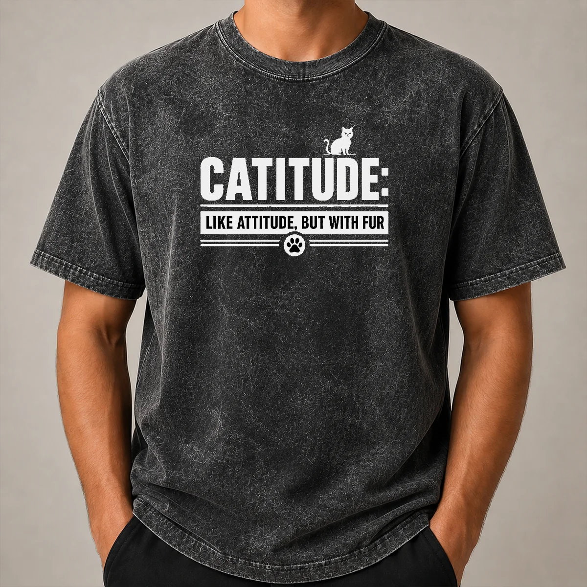 Premium Catitude Like Attitude But With Furr Shirt - Image 7