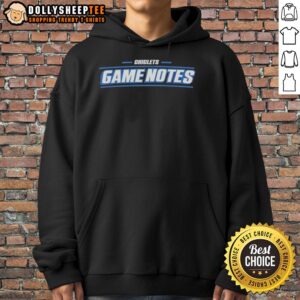 Alternative view of Official Chiclets Game Notes Initials T-Shirt