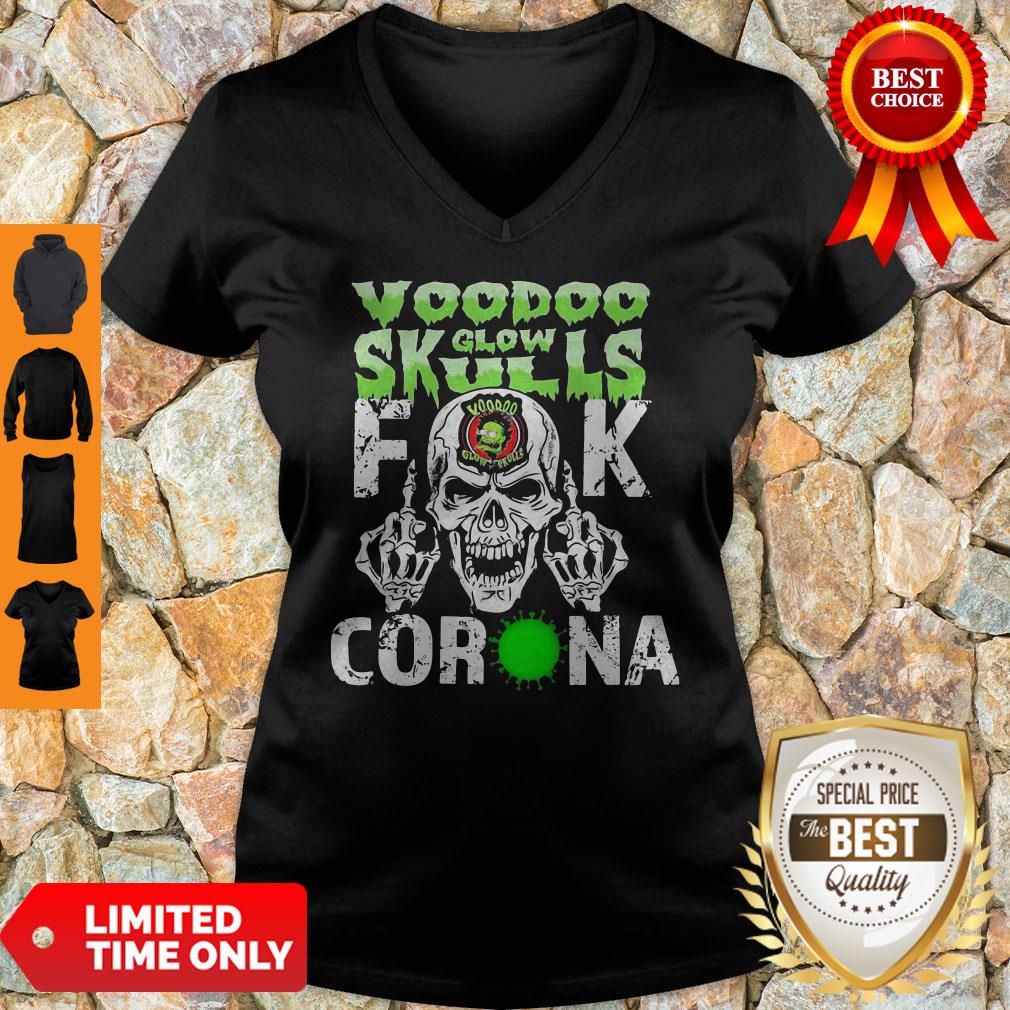 Official Voodoo Glow Skulls Fuck Coronavirus Shirt - Image 5