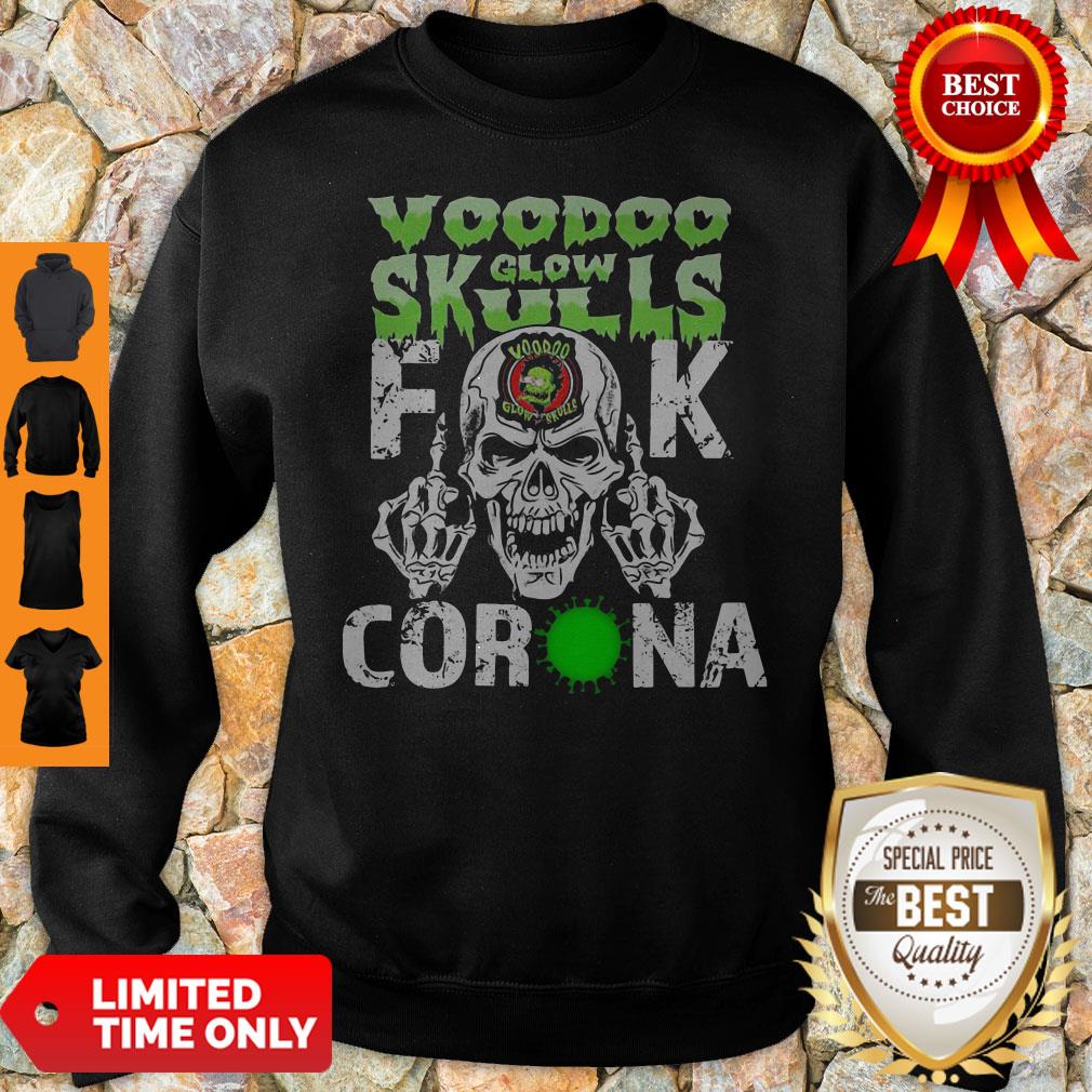 Official Voodoo Glow Skulls Fuck Coronavirus Shirt - Image 3