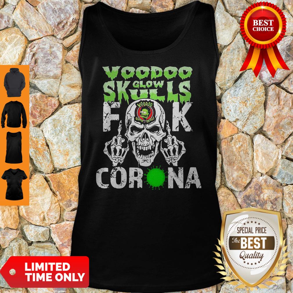 Official Voodoo Glow Skulls Fuck Coronavirus Shirt - Image 2