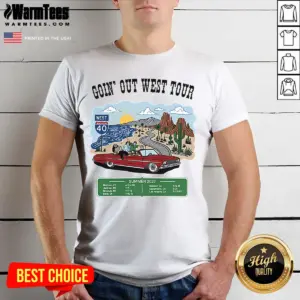 Original Panic Goin Out West Tour Summer 2026 Shirt