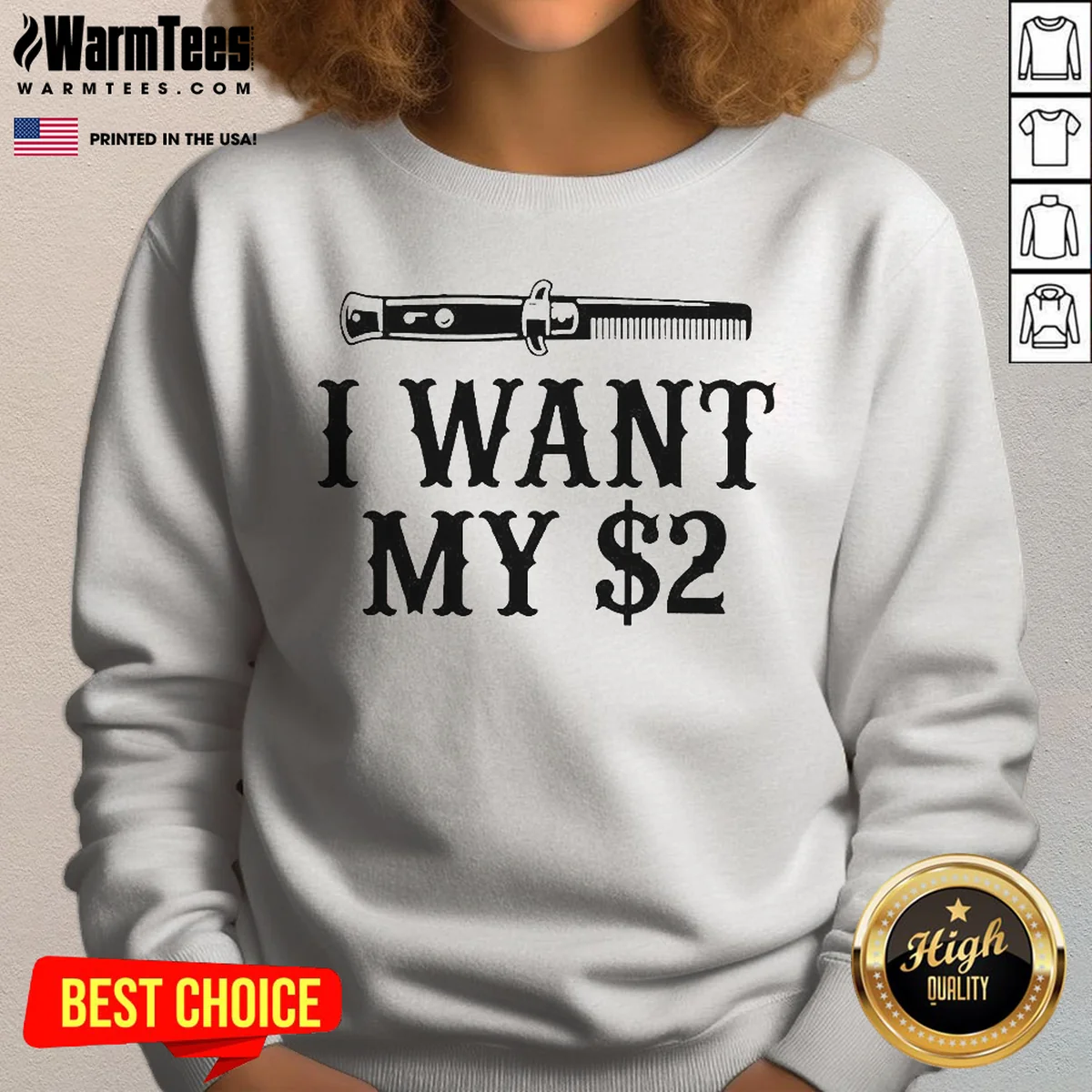 Premium I Want My 2 80 Better Off Dead Shirt - Image 4